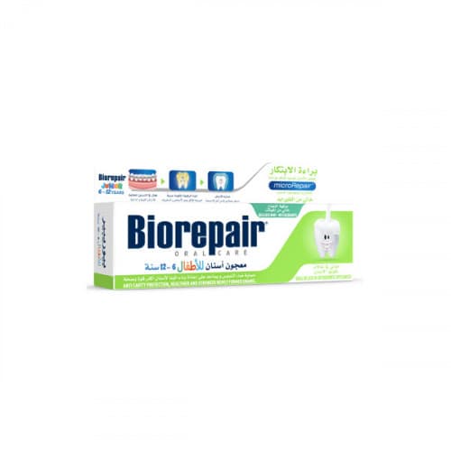 بيوريبير جونيور للأطفال بنكهة النعناع من عمر 6 إلى 12 سنة، 75 مل