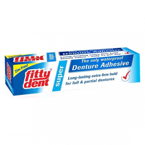 فيتيدنت كريم تثبيت أطقم الأسنان مقاوم للماء وثبات قوي، 20 غ