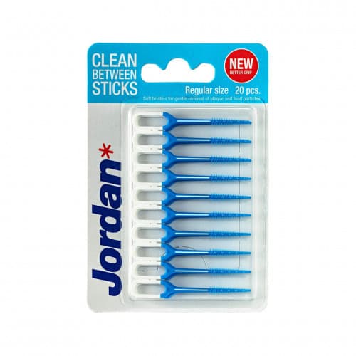 أعواد تنظيف الأسنان جوردان كلين بيتوين (مقاس صغير)